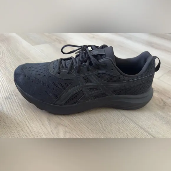 ASICS Black Athletic Running Shoes