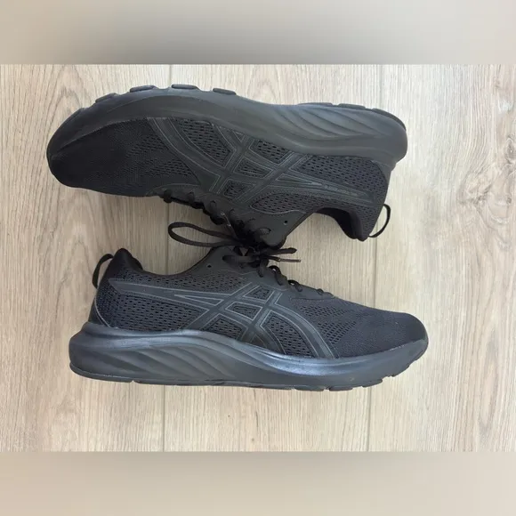 ASICS Black Athletic Running Shoes