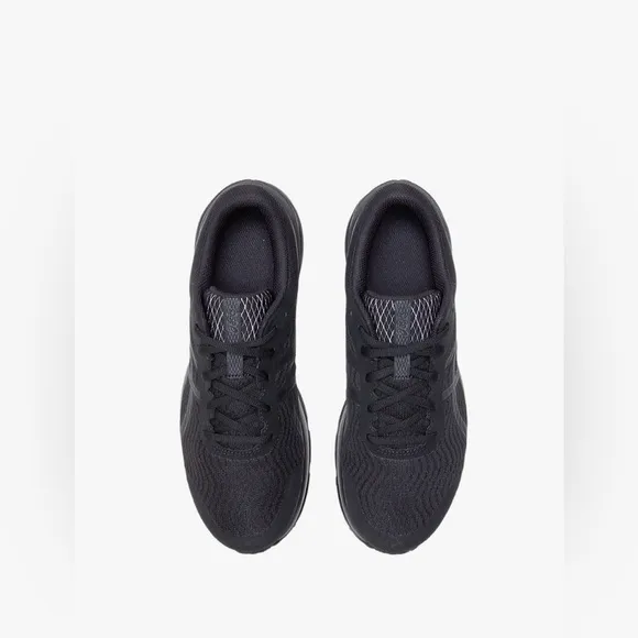 ASICS Black Athletic Running Shoes
