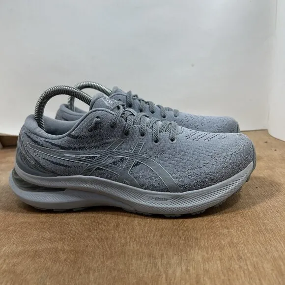 Asics Gel-Kayano 29 Women's Size 8.5 Grey Lace Up Running Shoes.