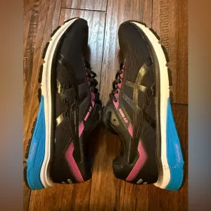 Asics GT 1000 Purple Black Women 8.5 Running Shoes 1012A030 Athletic‎