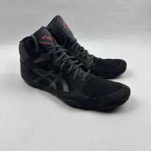 Asics Snapdown 3 Mens Wrestling Martial Art Shoes Size 11.5 Wide Black Gunmetal