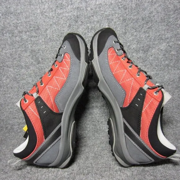 Asolo Pipe GV Gore-Tex Hiking Shoes Gray Red Waterproof Outdoor Womens 7.5 NEW