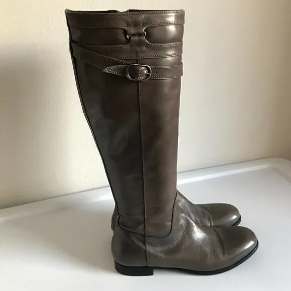 Attilio Giusti Leombruni AGL Riding Boots Size US 7 EU 37.5