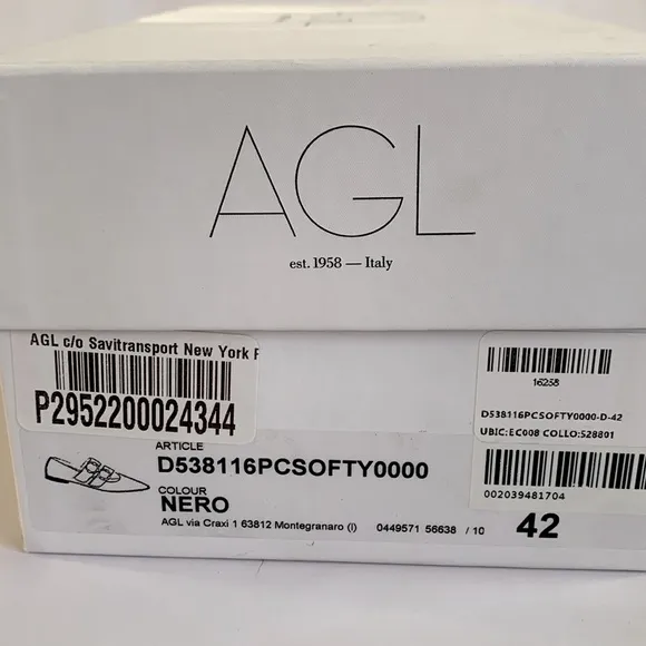 Attilio Giusti Leombruni Leather Flat Size 42