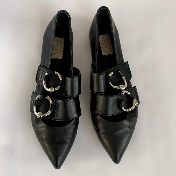 Attilio Giusti Leombruni Leather Flat Size 42