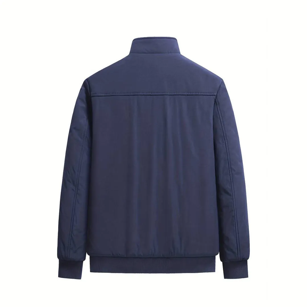 Avencea - Warm winter jacket for men in army green, navy blue, black, gray, and khaki