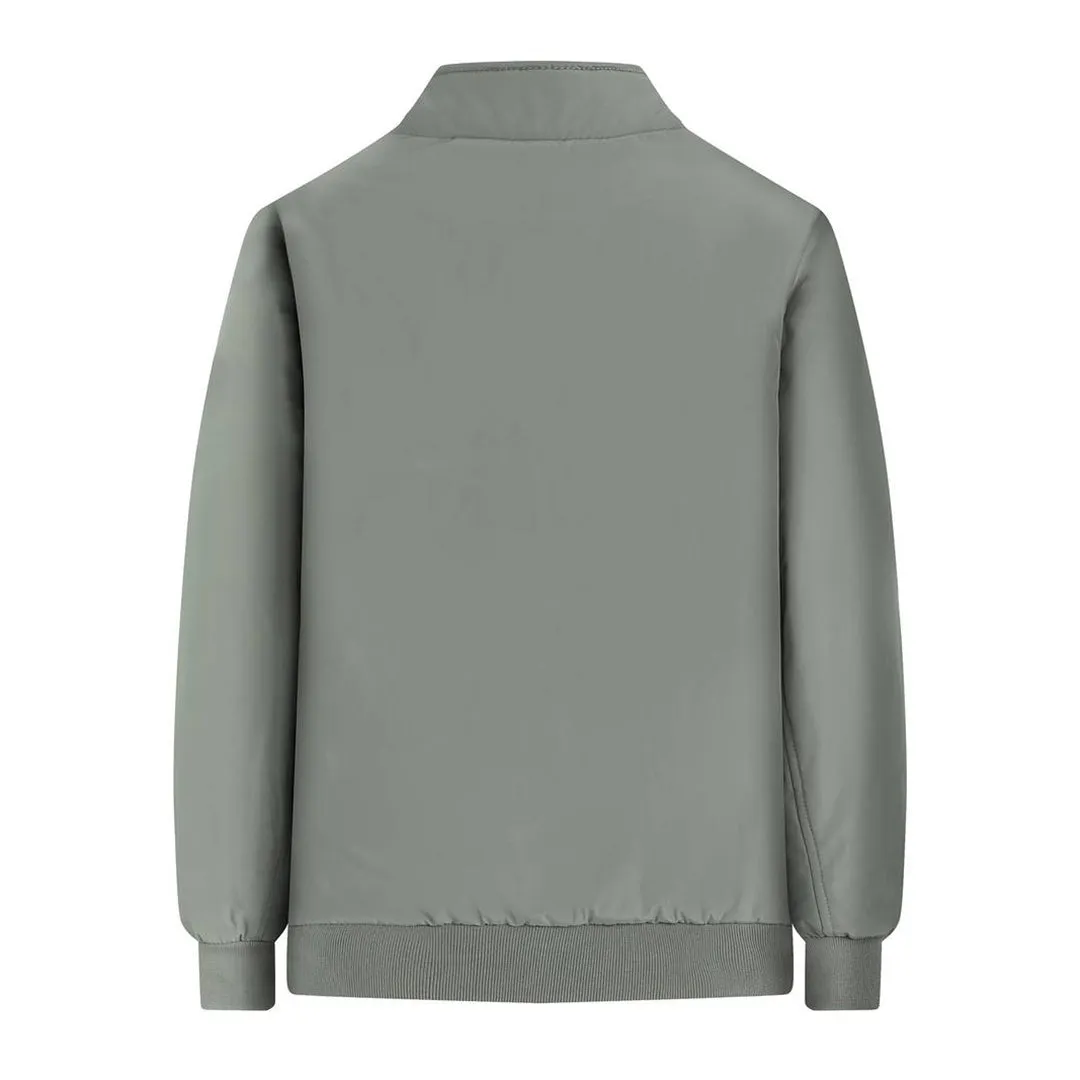 Avencea - Warm winter jacket for men in army green, navy blue, black, gray, and khaki