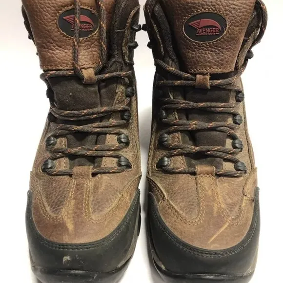 Avenger Men’s 7244, Composite Toe Work Boots, Size 7.5M