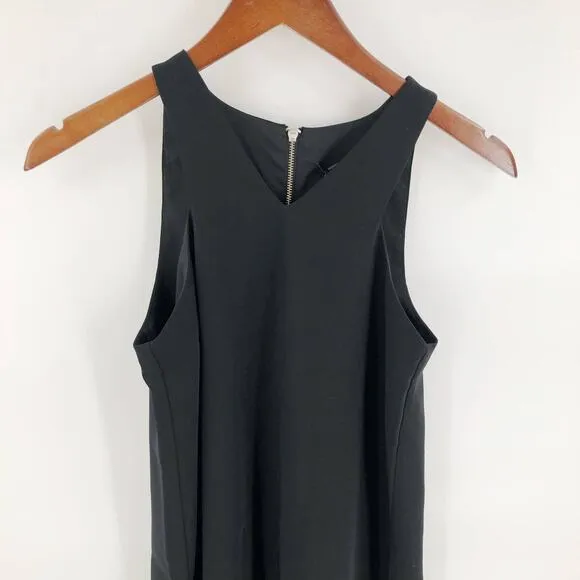 AX Armani Exchange Dress Black Cutaway Mini Sheath Woman Sz 2 NWT $140