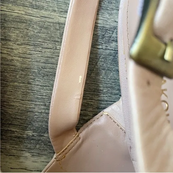 B. Makowsky BF Nicole Blush Pink Strappy Heeled Sandals Size 11