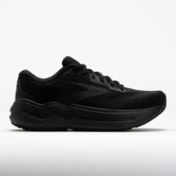 B4rooks Ghost Max Men's Black/Black/Ebony Athletic Shoes Wide Width Sz 9 (2E)