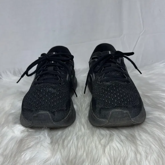 B4rooks Ghost Max Men's Black/Black/Ebony Athletic Shoes Wide Width Sz 9 (2E)