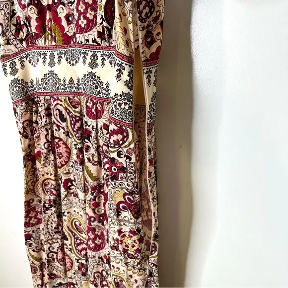 Ba&amp;sh Zael Printed Midi Dress Size US 8