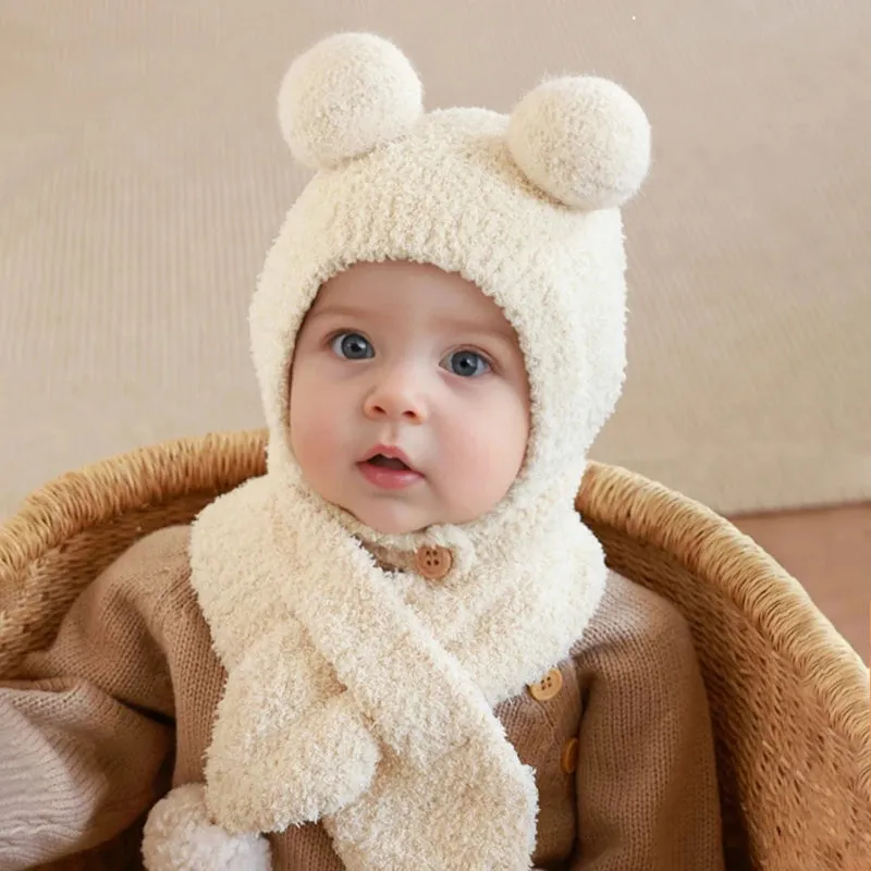 Baby Hats Scarf set for Winter
