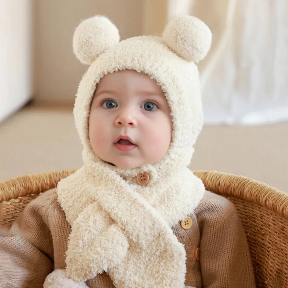 Baby Hats Scarf set for Winter