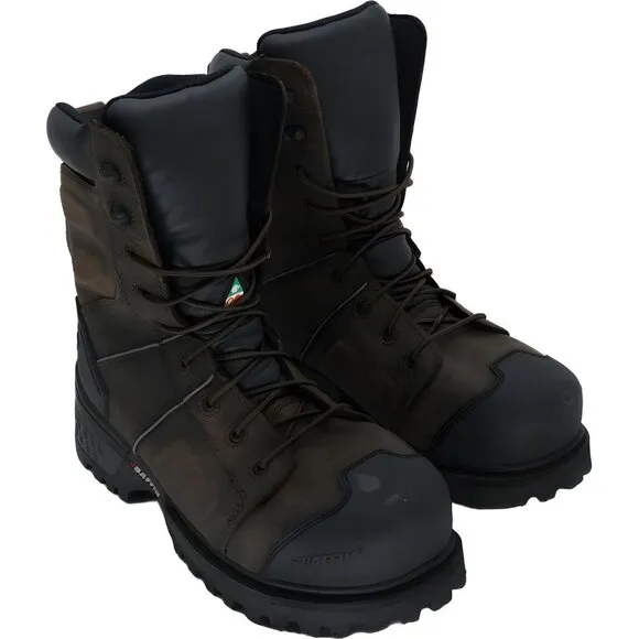 Baffin Men's Monster 8&quot; Work Boots, Waterproof, Brown, Size 10 US