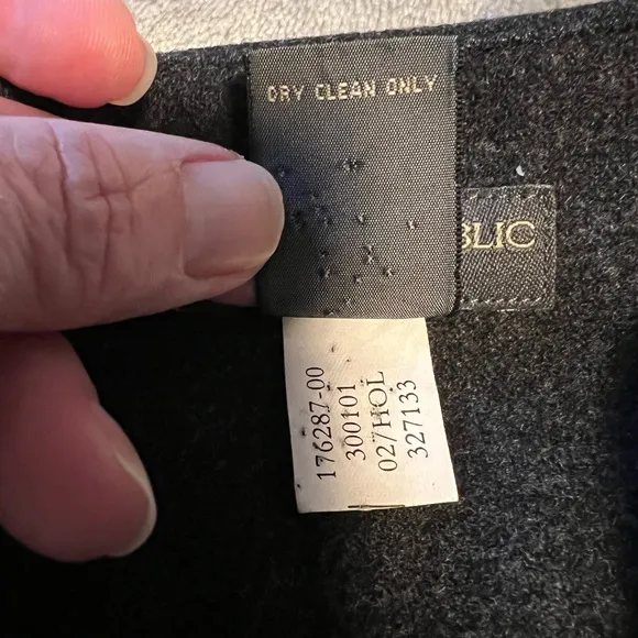 Banana Republic Wool Blend | Lined pencil skirt size 4