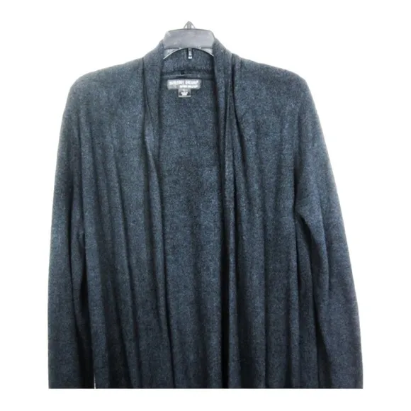 BAREFOOT DREAMS CozyChic Lite Long Cardigan Sweater Black 1X NEW Comfy