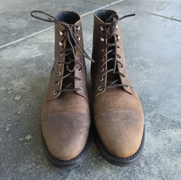 Barely Worn Thursday Captian Boots Arizona Adobe