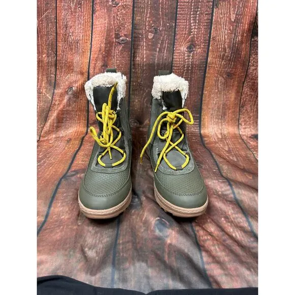 Baretraps Womens Alta Cold Weather Bootie - Pine Suede- size 9.5