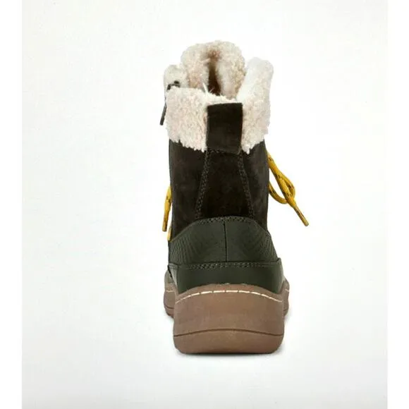 Baretraps Womens Alta Cold Weather Bootie - Pine Suede- size 9.5