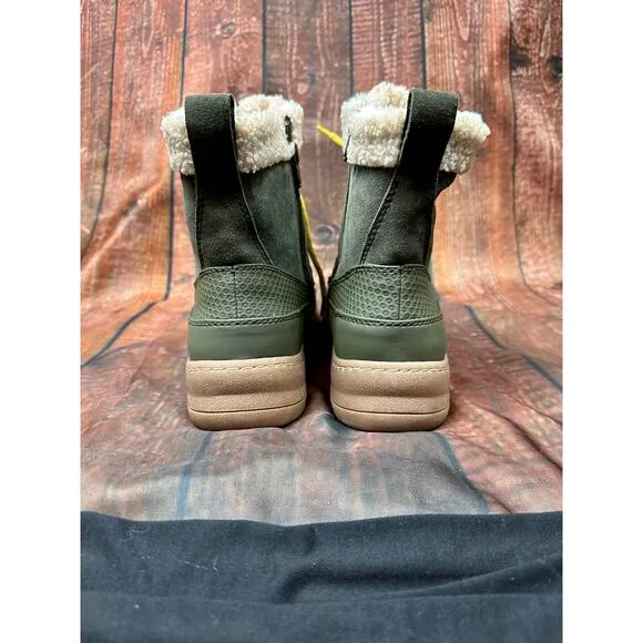 Baretraps Womens Alta Cold Weather Bootie - Pine Suede- size 9.5