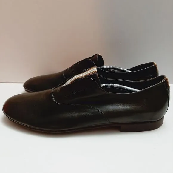BARRATS 1890 \ Driving Slip-On Loafer Leather Shoes Deep Green Men's Sz US 8.5