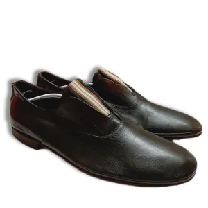 BARRATS 1890 \ Driving Slip-On Loafer Leather Shoes Deep Green Men's Sz US 8.5