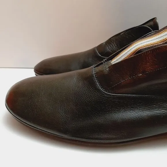 BARRATS 1890 \ Driving Slip-On Loafer Leather Shoes Deep Green Men's Sz US 8.5