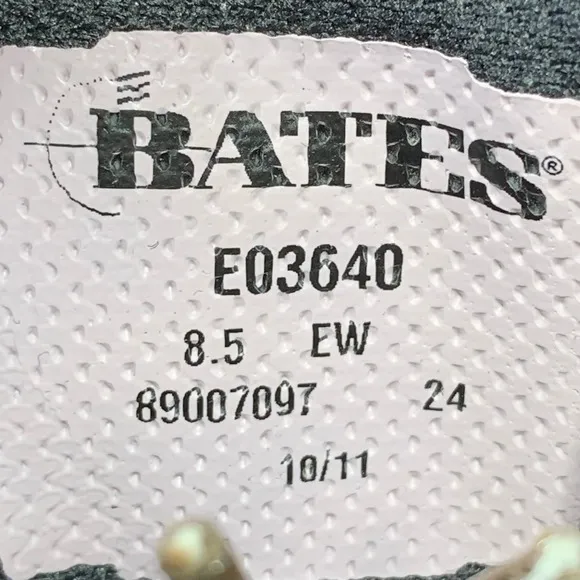 BATES Gore-TEX Hiking Boots Mens 8.5 EW Brown Leather Mid Lace Up Tactical Work