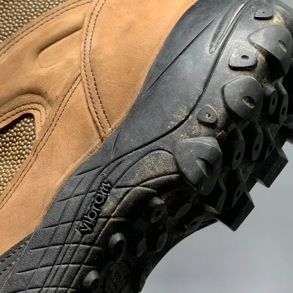 BATES Gore-TEX Hiking Boots Mens 8.5 EW Brown Leather Mid Lace Up Tactical Work