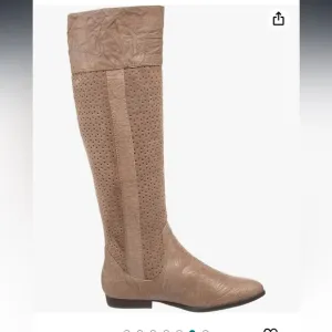 BC footwear - sided leather boots, tall and textured, 8