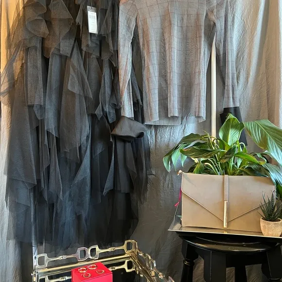 BCBG Tulle Maxi skirt (NWT) w/ free top of choice