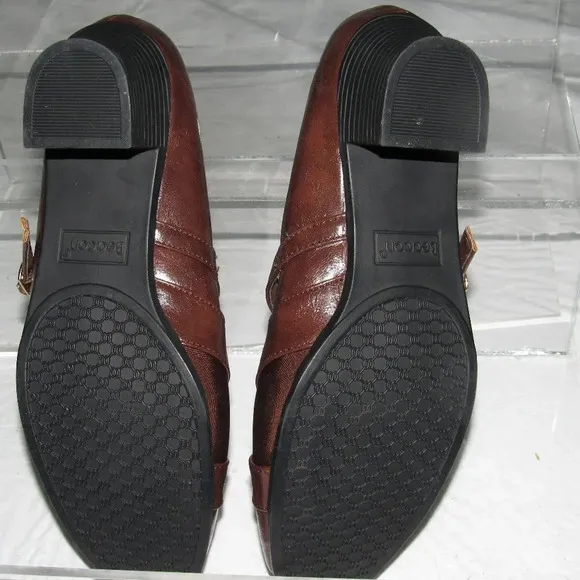 BEACON Denise Brown Mary Jane Shoes Size 7M