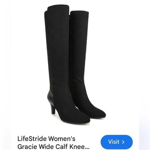 Beautiful boot, flattering and made for wide leg!​