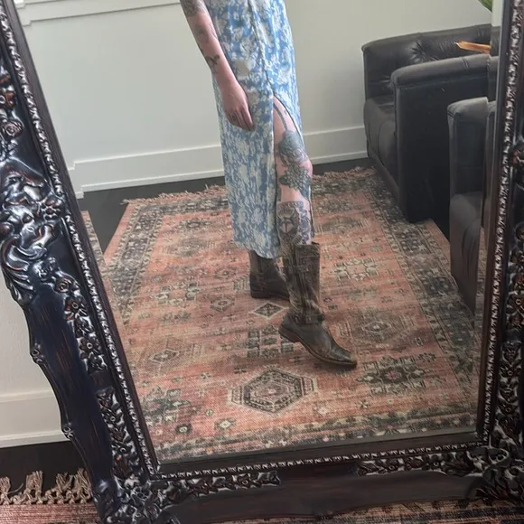 Bed Stu Distressed Leather Boots