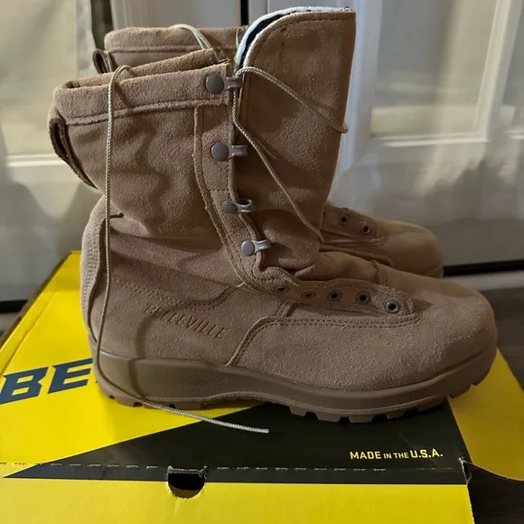 Belleville Tan Military Boots