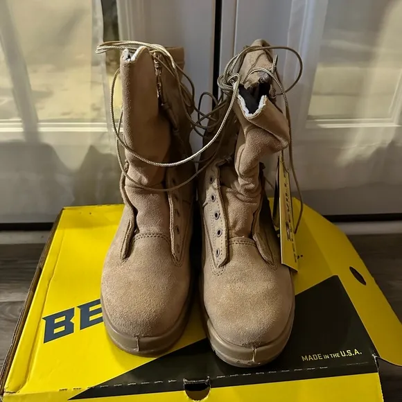 Belleville Tan Military Boots