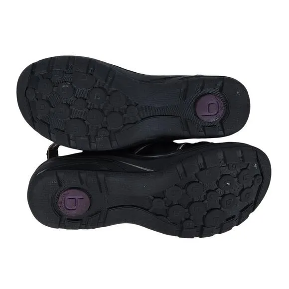Bionica Malabar Hiking Sandals 8 Black Outdoor Sporty Closed Toe Strappy Shoes