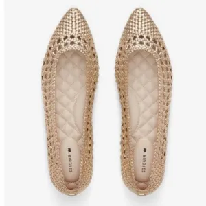 Birdies Goldfinch Collection Flat Woven Shoes