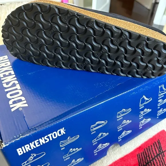 Birkenstock Edson Night Blue Boat Shoes
