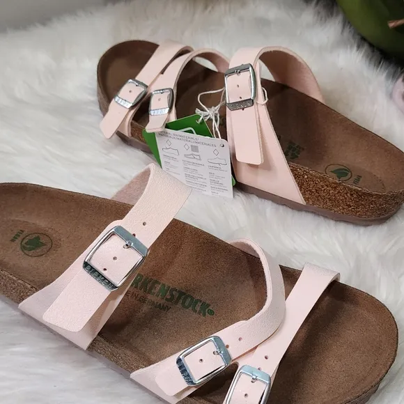 Birkenstock Franca Vegan Birkibuc - Light Rose women 10 New