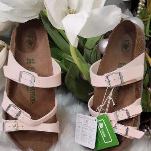 Birkenstock Franca Vegan Birkibuc - Light Rose women 10 New