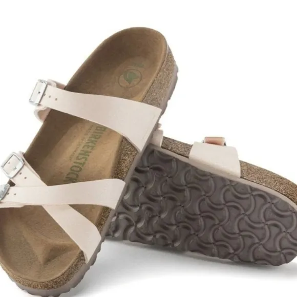 Birkenstock Franca Vegan Birkibuc - Light Rose women 10 New