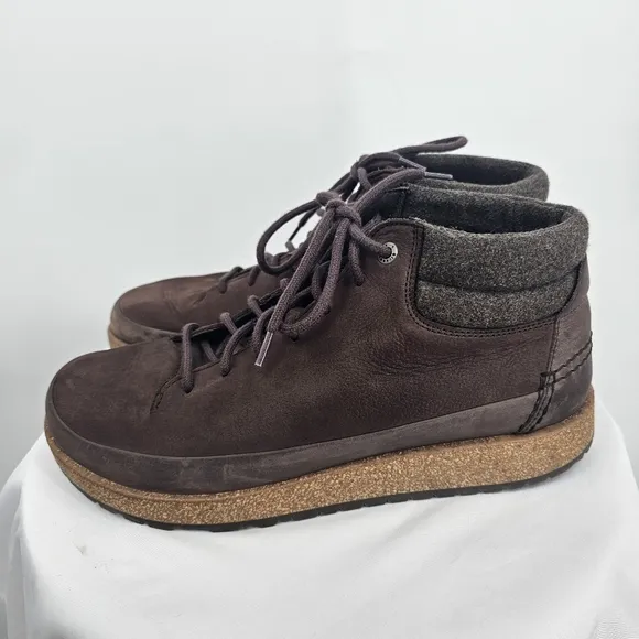 Birkenstock Honnef High Boots in Roast Brown – Cozy, Cool &amp; Supportive | Size 41