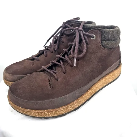 Birkenstock Honnef High Boots in Roast Brown – Cozy, Cool &amp; Supportive | Size 41