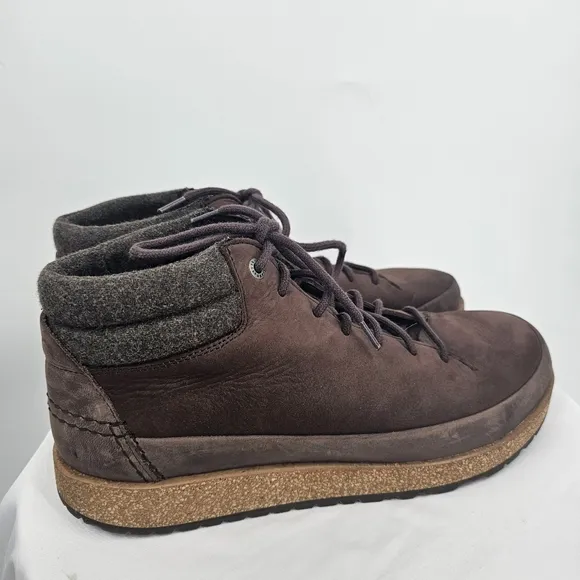 Birkenstock Honnef High Boots in Roast Brown – Cozy, Cool &amp; Supportive | Size 41
