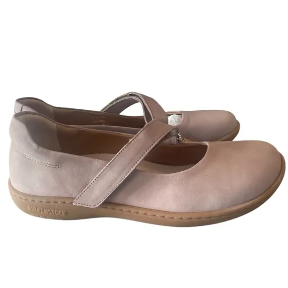 Birkenstock Lora Taupe Mary Jane Shoes Narrow Fit Size 6