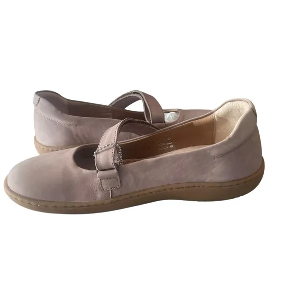 Birkenstock Lora Taupe Mary Jane Shoes Narrow Fit Size 6